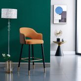 Rocky 經典皮革高腳吧檯椅